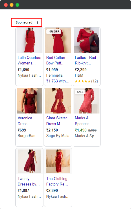 google - fashion ads example